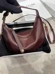 Celine Teen Lulu Bordo Kadın Deri Çanta 2