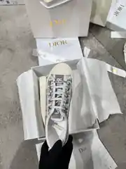  Dior Walk'n'Dior Gri Kadın Kanvas Sneaker 2