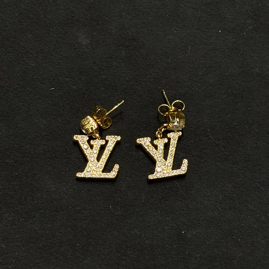 Louis Vuitton Gold Küpe