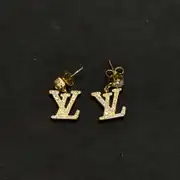 Louis Vuitton Gold Küpe 1