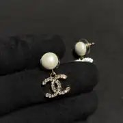 Chanel Pearl Sparkle Küpe 2