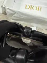 Dior Siyah Small Bow Kadın Deri Çanta 3