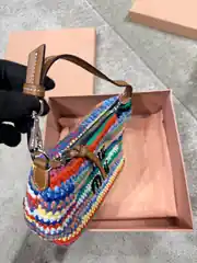 Miu Miu Kadın Örgü El Çantası 2