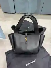 YSL Le 5 à 7 Bea Tote Siyah Kadın Deri Çanta  1
