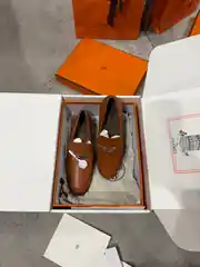 Hermes Destin Kadın Deri Loafer 1