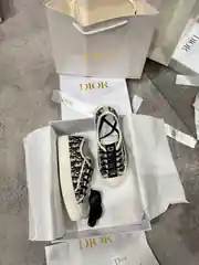 Dior Walk'n'Dior Lacivert Kadın Kanvas Sneaker 1