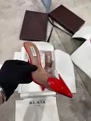 Alaia Coeur Mule Kadın Topuklu Terlik 3