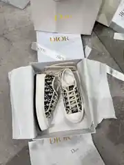 Dior Walk'n'Dior Platform Lacivert Kadın Kanvas Sneaker 1