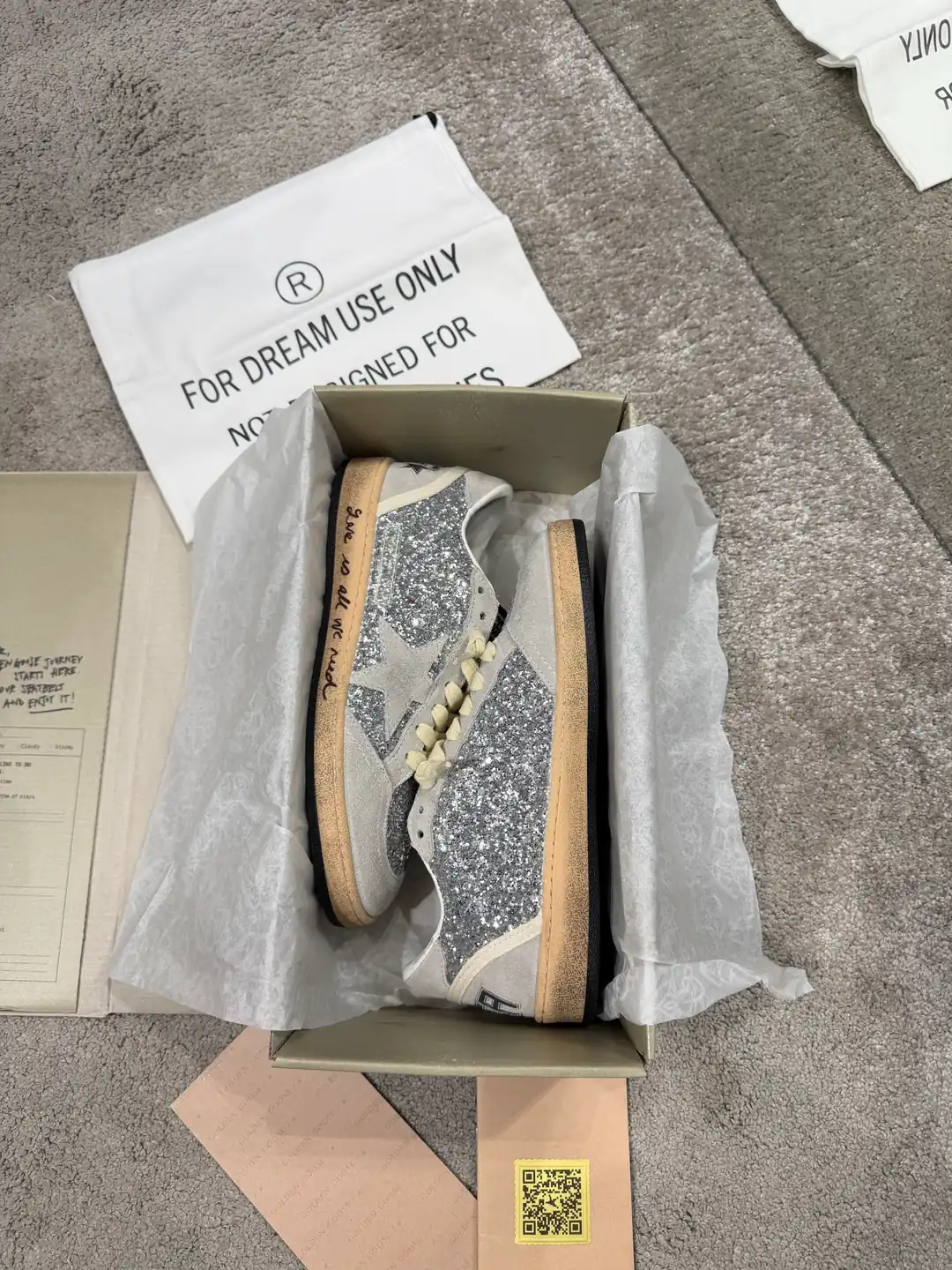 Golden Goose Ball Star Kadın Deri Sneaker