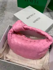 Bottega Veneta Mini Jodie Pembe Kadın Deri Çanta 2