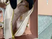  Miu Miu Arcadie Matelasse Pembe Napa Deri Çanta 5