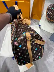 Louis Vuitton Keepall Bandouliere 50 Deri Çanta 3