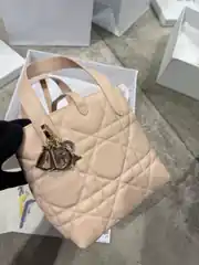 Dior Pembe Small Toujours Vertical Kadın Deri Çanta 2