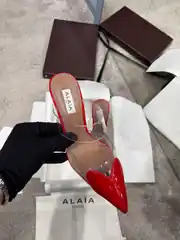 Alaia Coeur Mule Kadın Topuklu Terlik 2