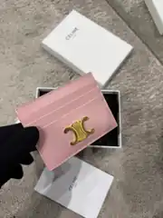 Celine Pembe Deri Kartlık 2