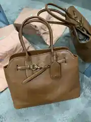 Miu Miu Aventure Napa Kahverengi Kadın Deri Çanta 2