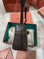 Loro Piana Extra Bag L27 Acı Kahve Kadın Deri Çanta 3