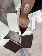 Alaia Coeur Mule Kadın Topuklu Terlik 4