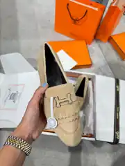 Hermes Royal Süet Kadın Loafer 2