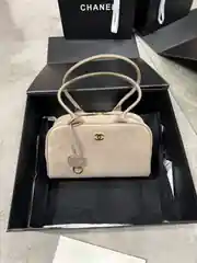 Chanel Small Bowling Süet Kadın Deri Çanta 1