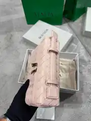 Bottega Veneta Bang Bang Pembe Kadın Deri Çanta 3
