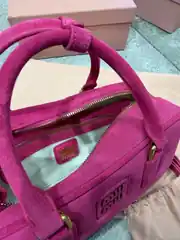 Miu Miu Arcadie Kadın Süet Çanta 4