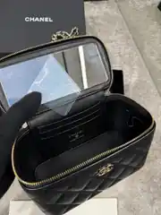 Chanel Siyah Vanity Kadın Deri Çanta 4