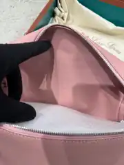 Loro Piana Extra Pocket L27 Pembe Kadın Deri Çanta 4
