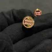 Miu Miu Pink Küpe 2