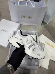 Dior Chrono  Beyaz Kadın Deri Sneaker 3