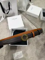 Celine Tokalı Çift Taraflı 25mm Kadın Kemer 2