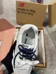 Miu Miu X New Balance 530 SL Deri Kadın Sneaker 4