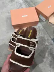 Miu Miu Örme Kadın Terlik 2