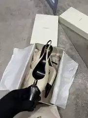 YSL Babylone Kadın Deri Topuklu Ayakkabı 2