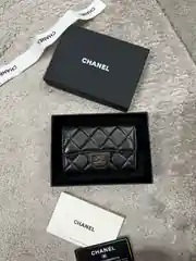 Chanel Siyah Kadın Deri Cüzdan 1