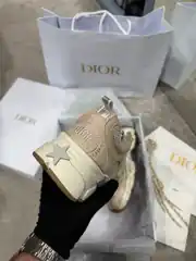 Dior Chrono Bej Kadın Deri Sneaker 4