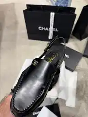 Chanel Slingback Deri Kadın Loafer 3