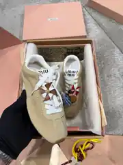 Miu Miu Plume Süet Kadın Sneaker 5