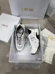 Dior Chrono  Beyaz Kadın Deri Sneaker 2