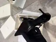Ysl Babylone Breteuil Siyah Kadın Deri Topuklu  3