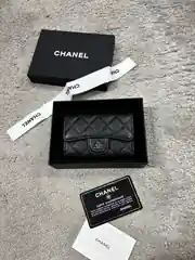 Chanel Siyah Kadın Deri Cüzdan 1