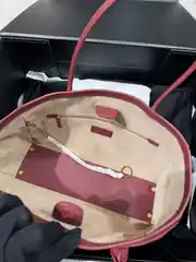 Chanel Shopping Small Bordo Kadın Deri Çanta 4