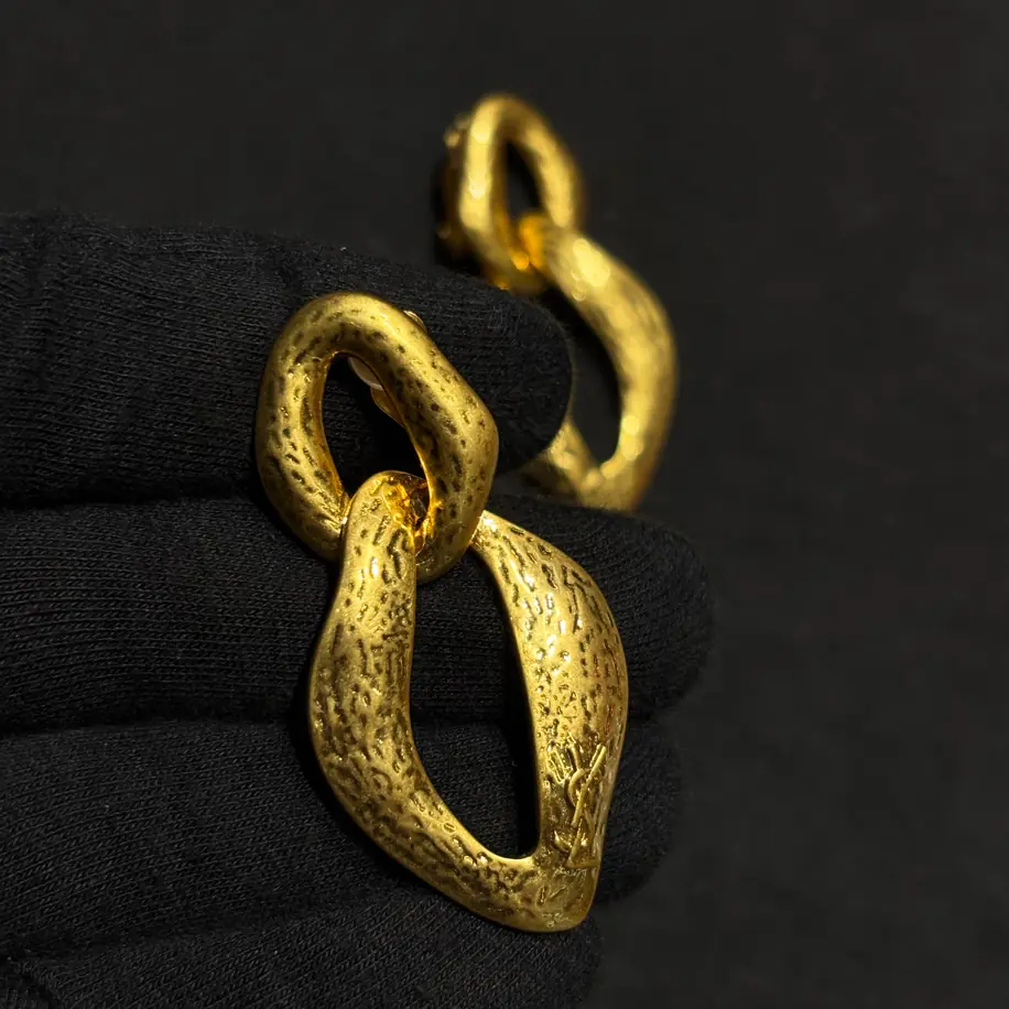 YSL Gold Küpe