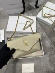 Ysl Cassandre Krem Small Kadın Deri çanta 2