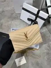 YSL Cassandre Small Kadın Deri Cüzdan Çanta  2