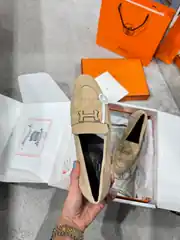Hermes Royal Süet Kadın Loafer 4