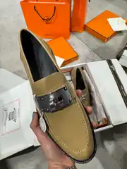 Hermes Hot Kadın Deri Loafer 2