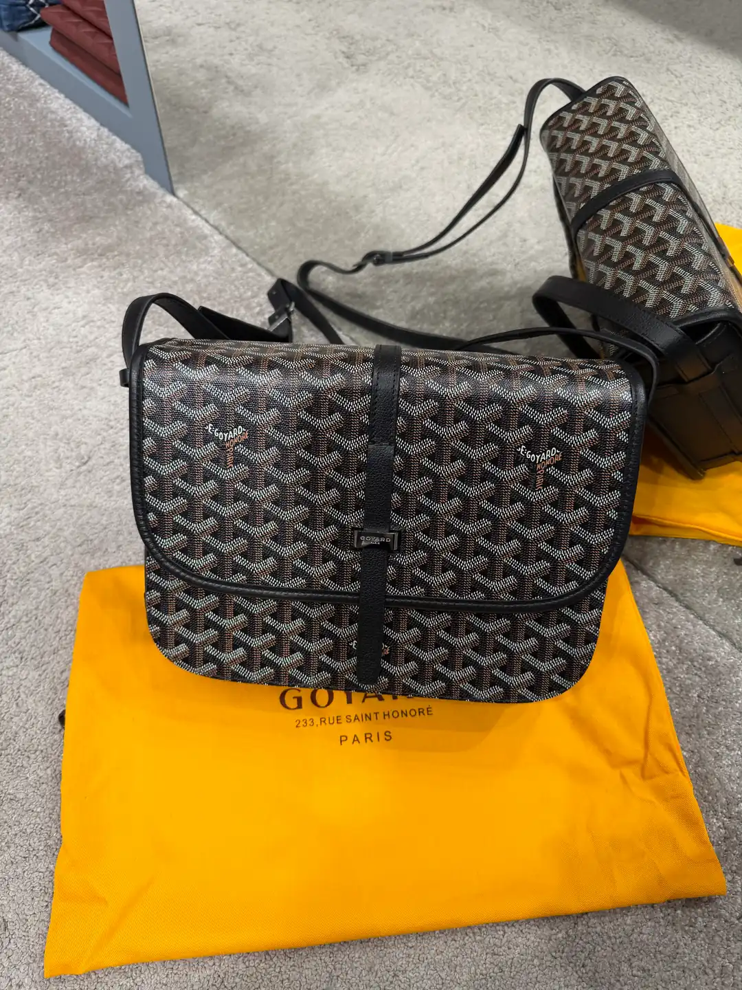 Goyard Belvedere MM Erkek Çanta 