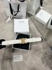 Celine Triomphe Tokalı 25mm Kadın Kemer 1