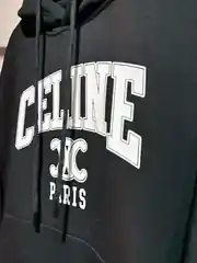 Celine Siyah Oversize Sweatshirt 4